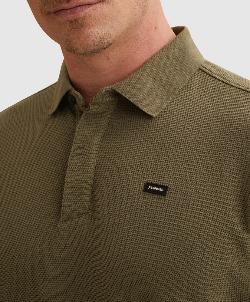 Vanguard Polo Basic Logo Patch
