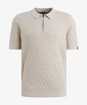 Vanguard Polo Structuur Zipper