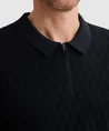 Vanguard Polo Structuur Zipper