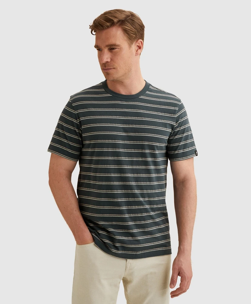 Vanguard T-shirt Gestreept