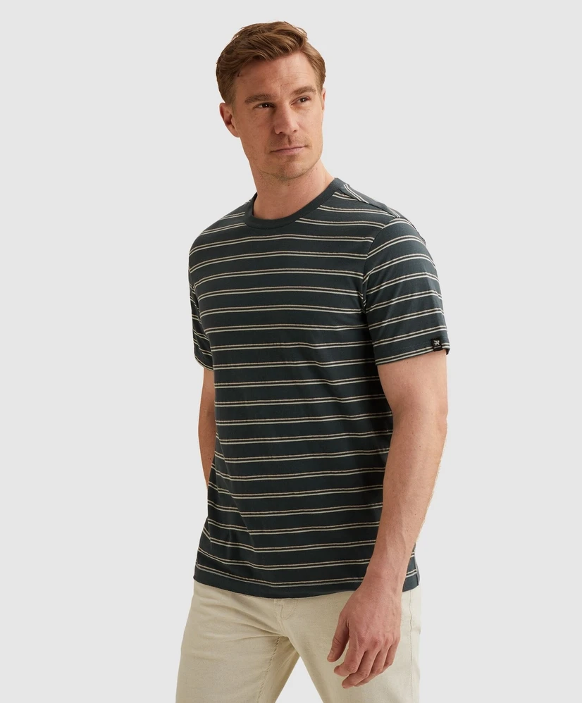 Vanguard T-shirt Gestreept