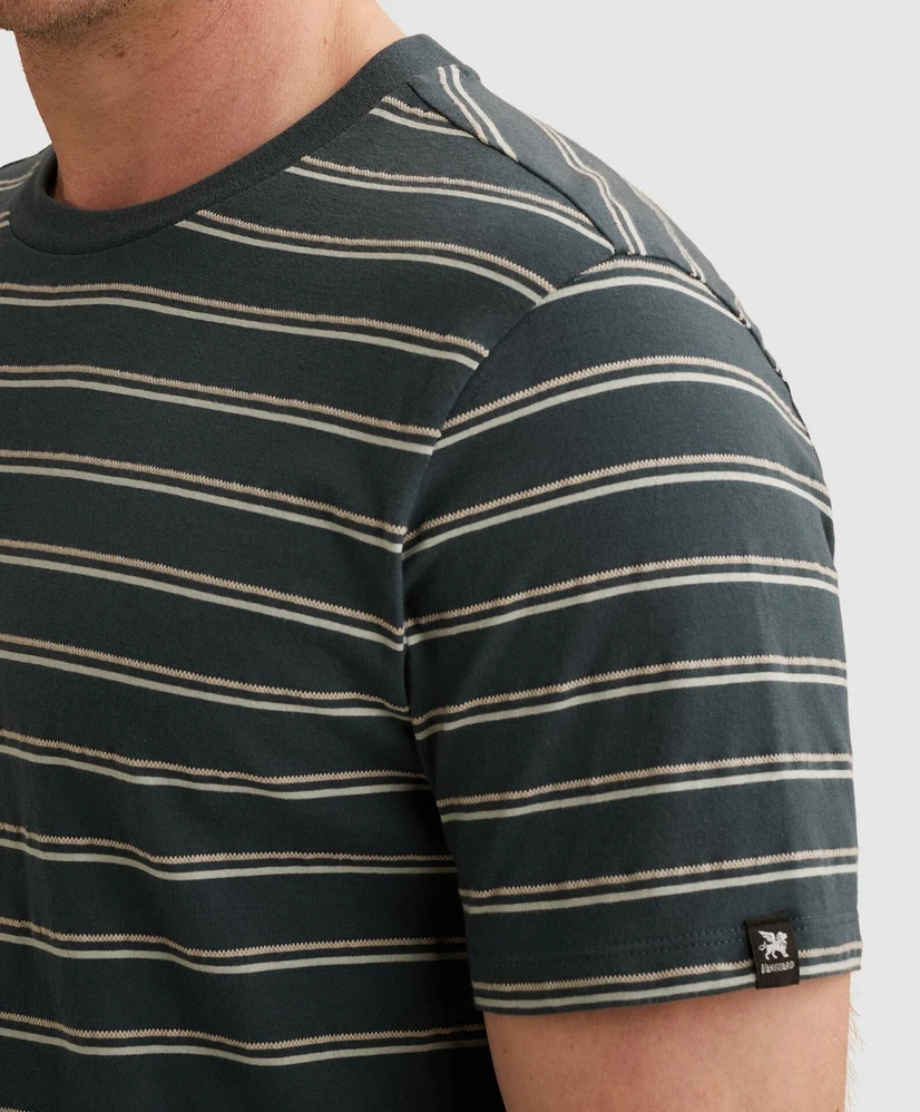Vanguard T-shirt Gestreept