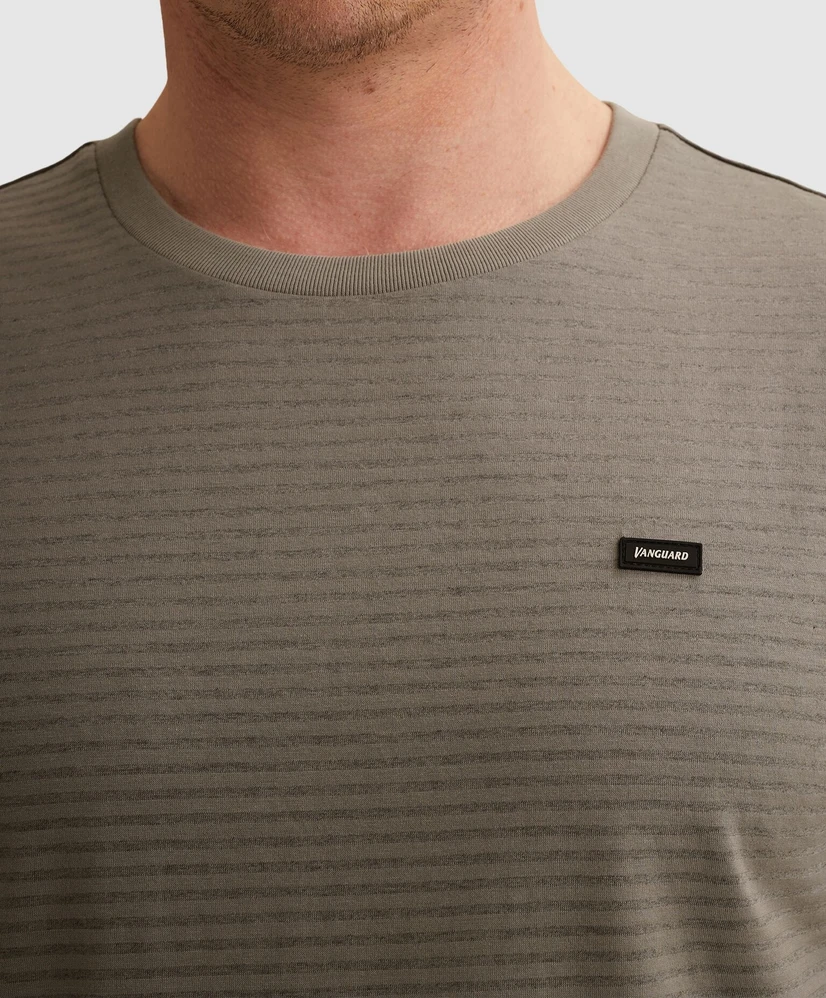 Vanguard T-shirt Gestreept