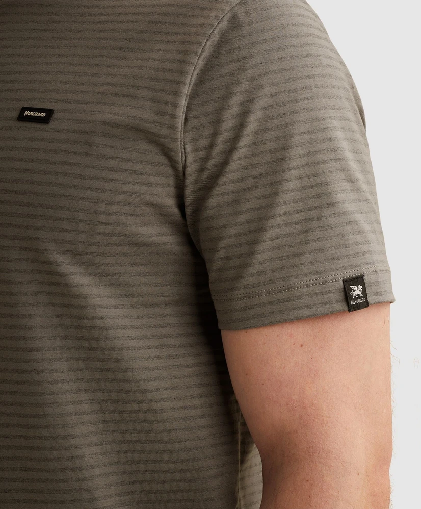 Vanguard T-shirt Gestreept