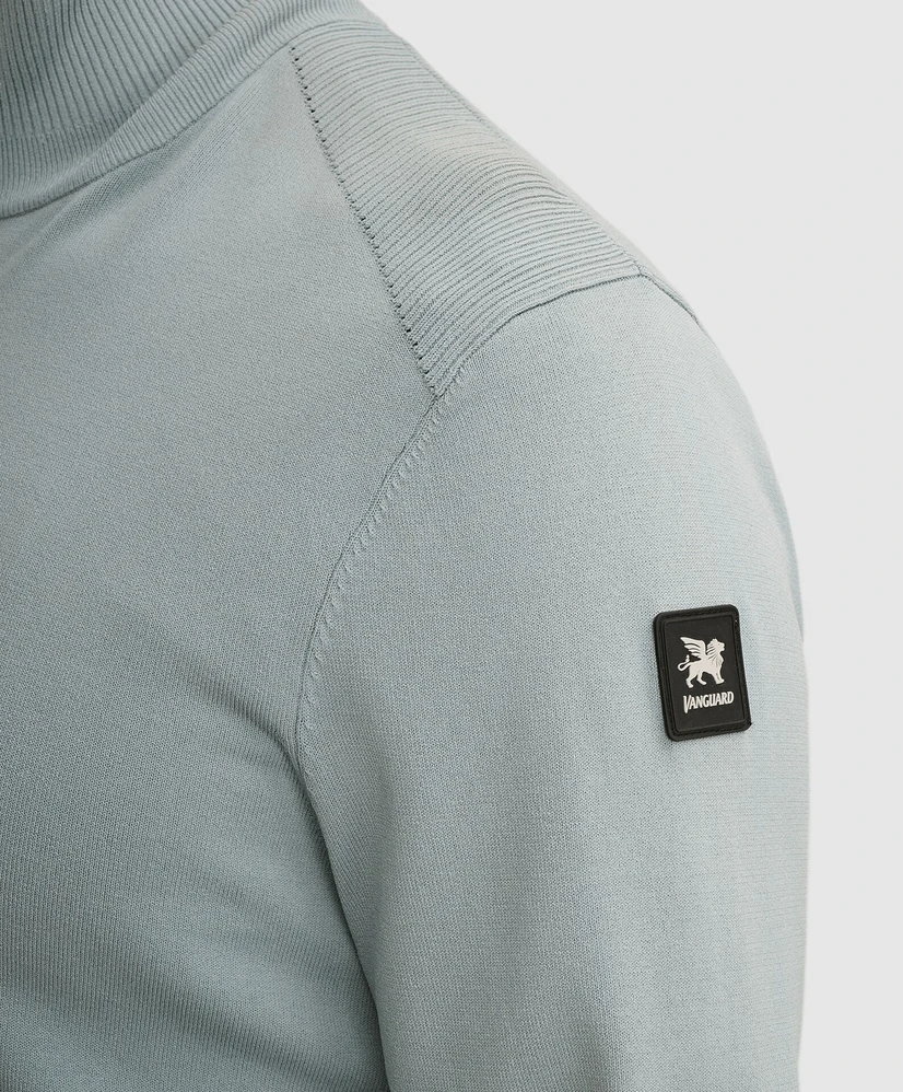 Vanguard Trui Half-Zip Effen