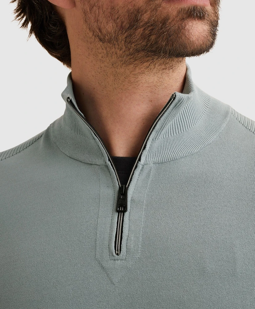 Vanguard Trui Half-Zip Effen