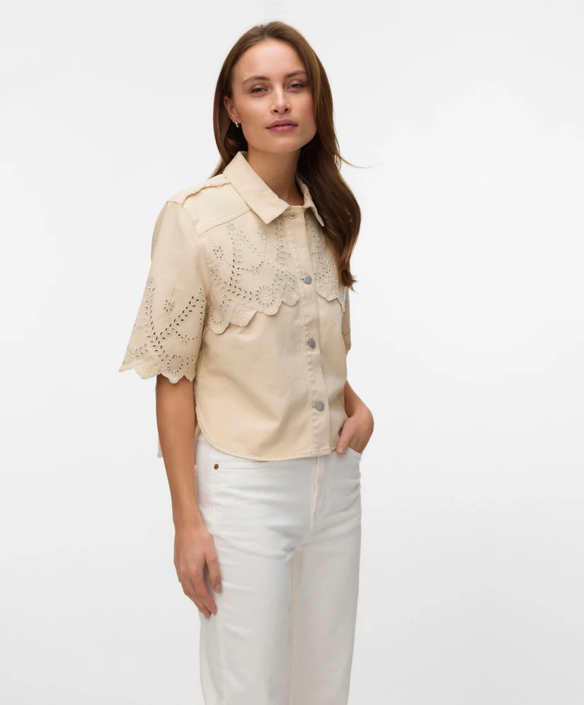 VERO MODA Blouse Petra Broderie