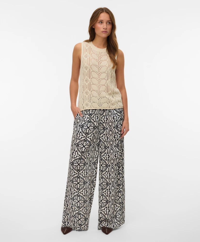 VERO MODA Broek Wide Leg Menny