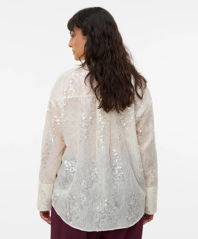 VERO MODA CURVE Blouse Sus Sequins