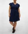 VERO MODA CURVE Jurk Honey
