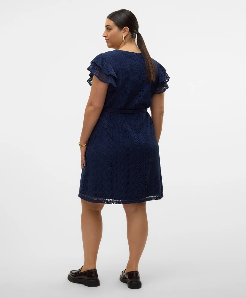 VERO MODA CURVE Jurk Honey