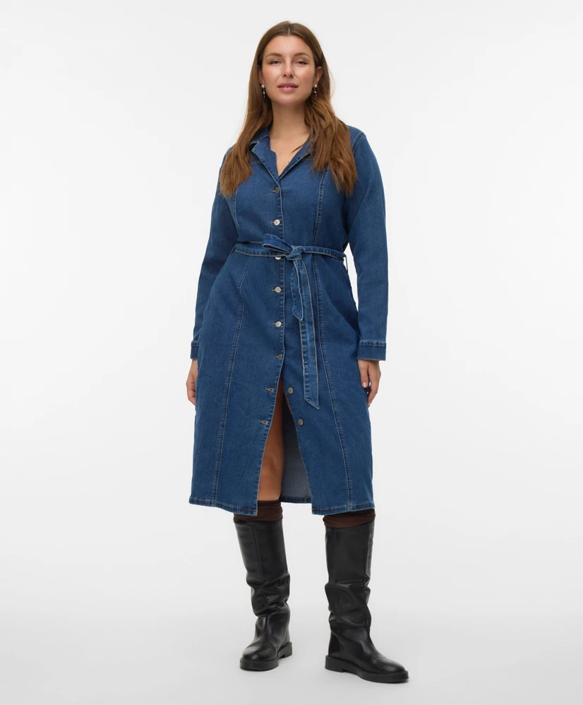 VERO MODA CURVE Spijkerjurk Telly