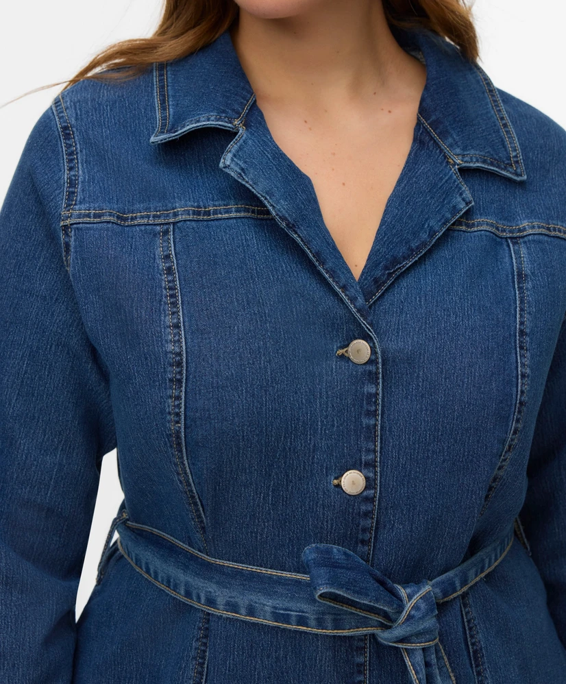 VERO MODA CURVE Spijkerjurk Telly