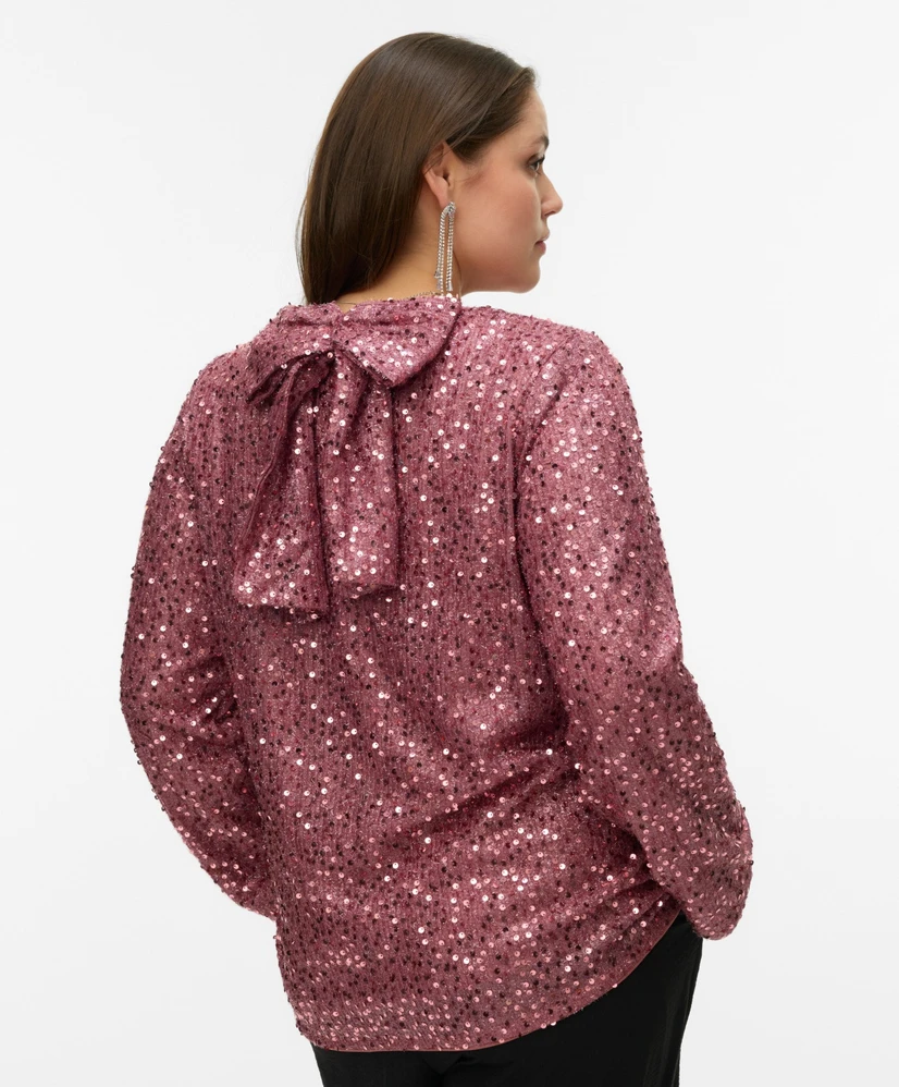 VERO MODA CURVE Top Naja Bow