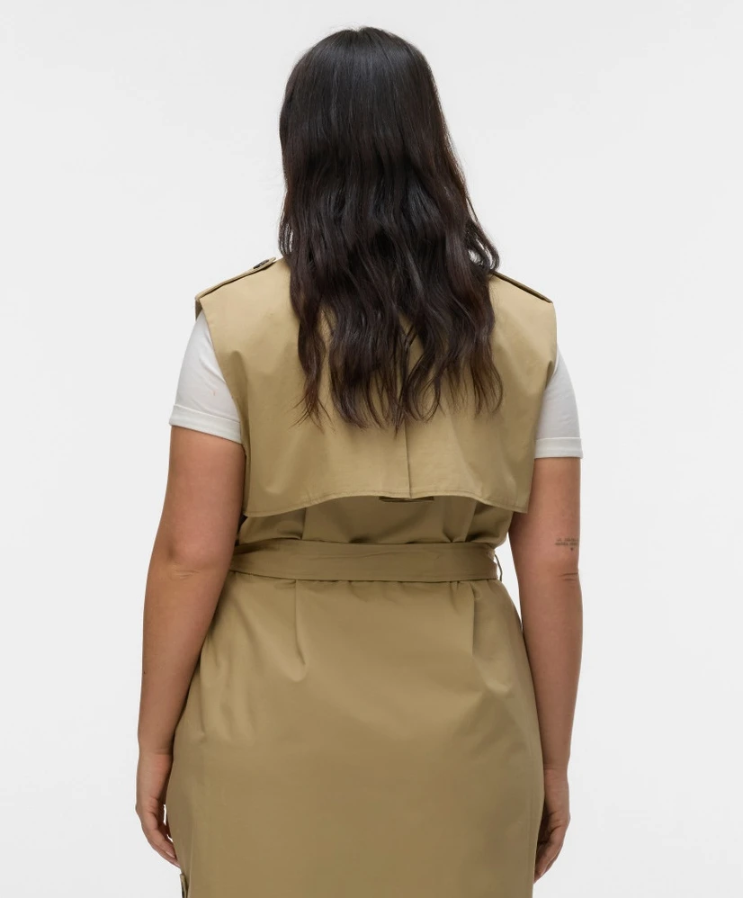 VERO MODA CURVE Trenchcoat Gilet Lea