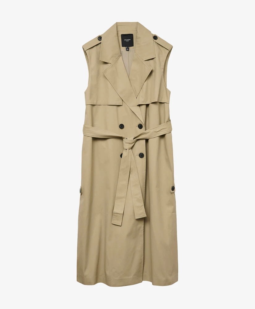 VERO MODA CURVE Trenchcoat Gilet Lea