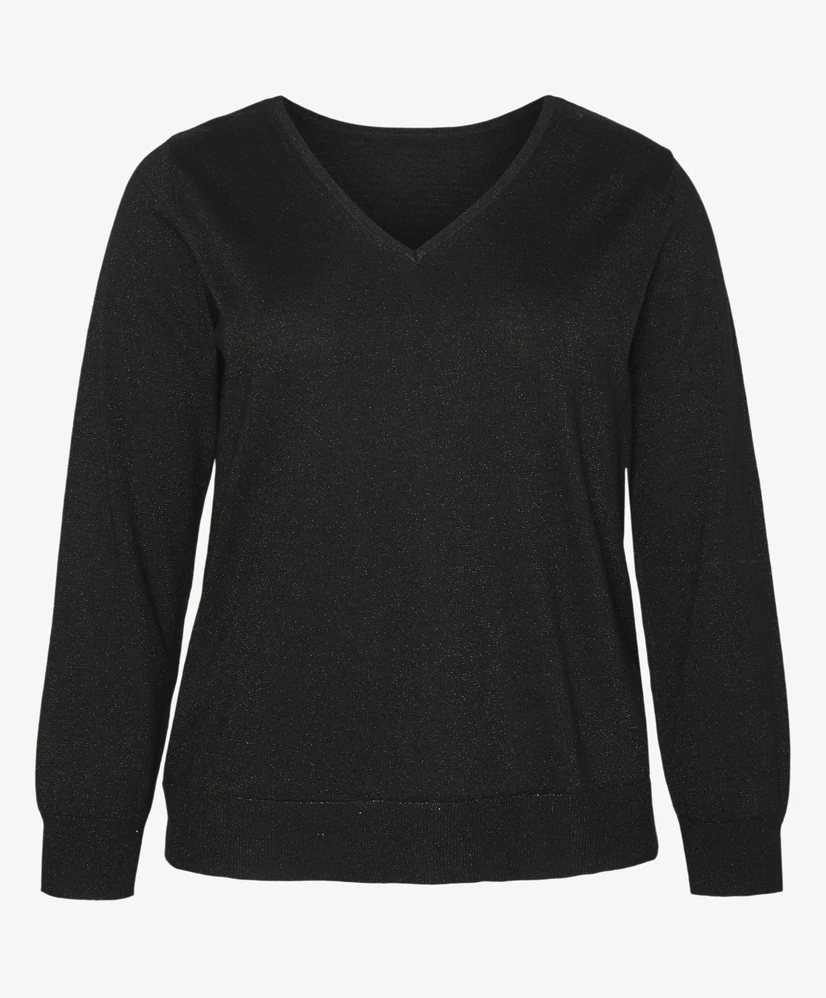 VERO MODA CURVE Trui Happy Glitter
