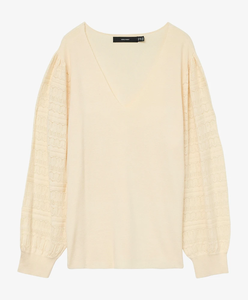 VERO MODA CURVE Trui New Limone