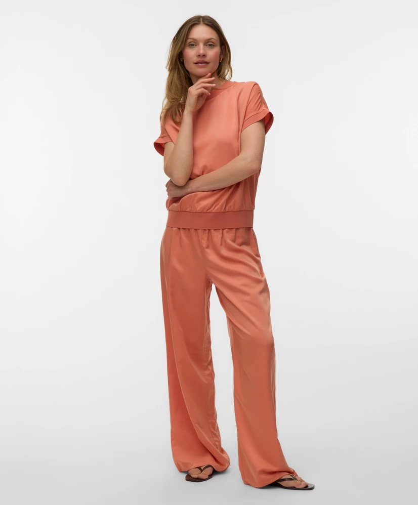 VERO MODA Pantalon Loose Fit Lina