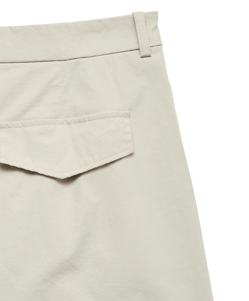 VERO MODA Pantalon VMMENG MW CRINKLED WIDE