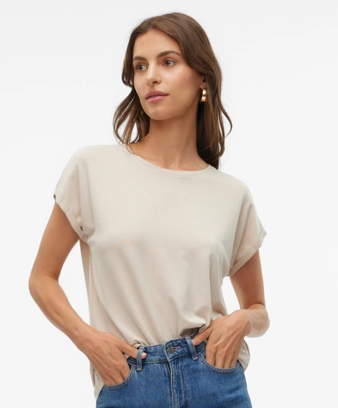 VERO MODA T-Shirt Lava Lurex