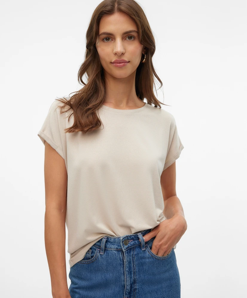 VERO MODA T-Shirt Lava Lurex