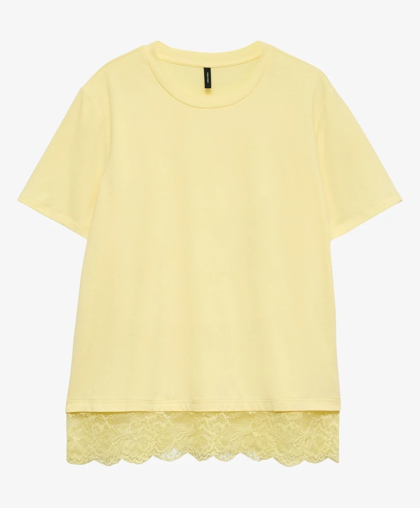 VERO MODA T-shirt Naomi Lace