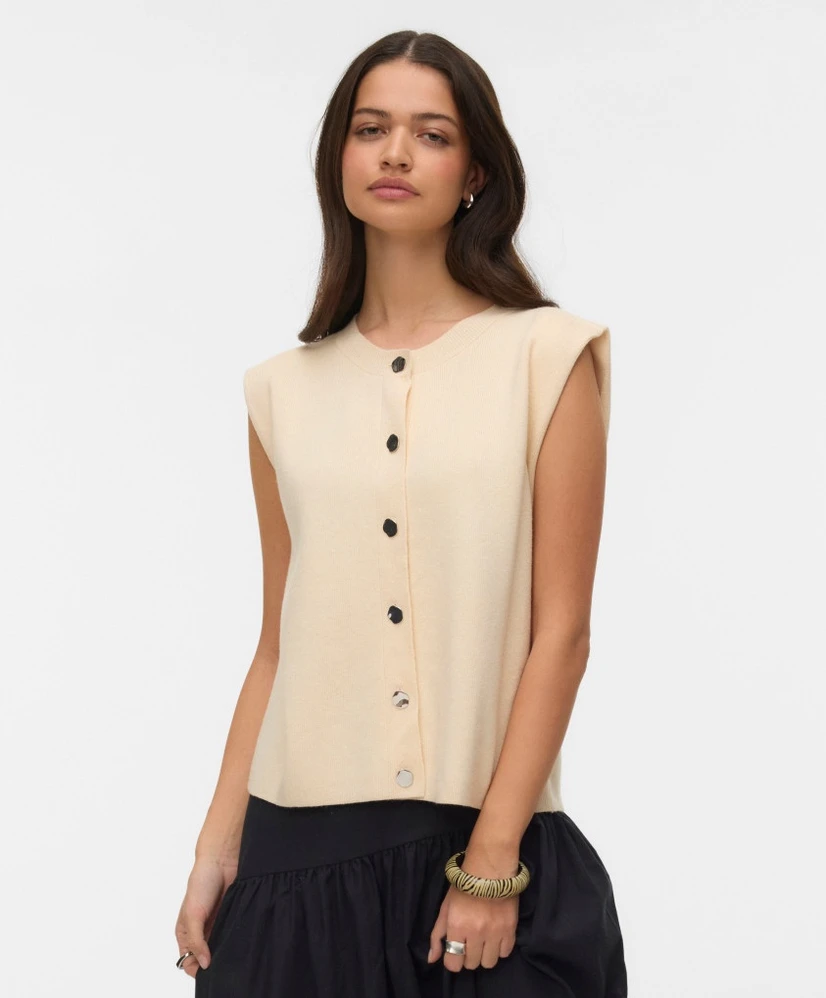 VERO MODA Vest Gold