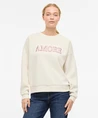 VILA Sweatshirt Reflect Love