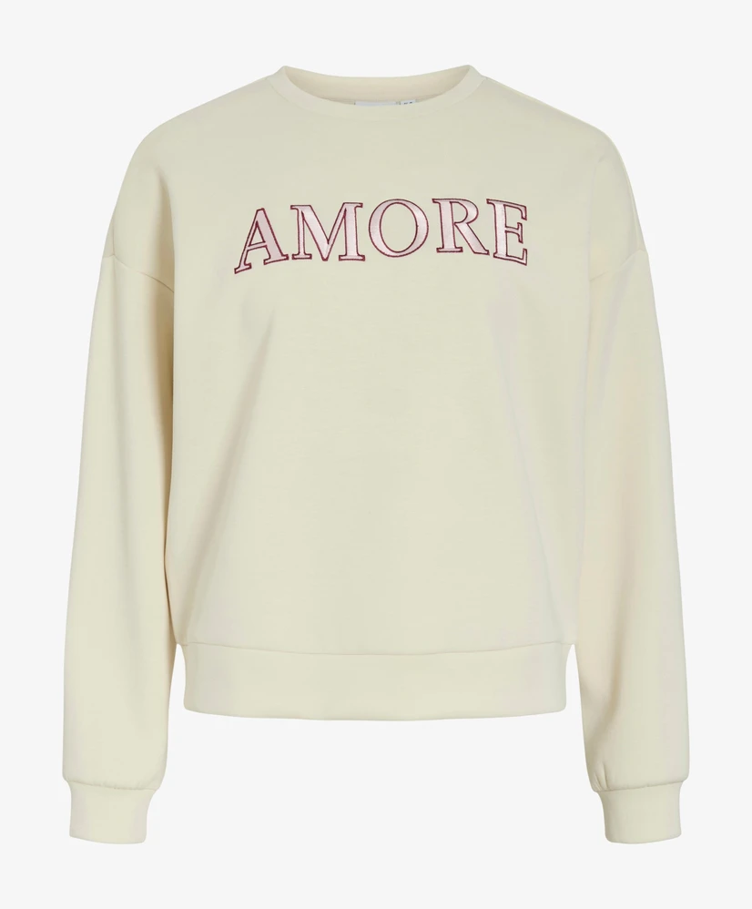 VILA Sweatshirt Reflect Love