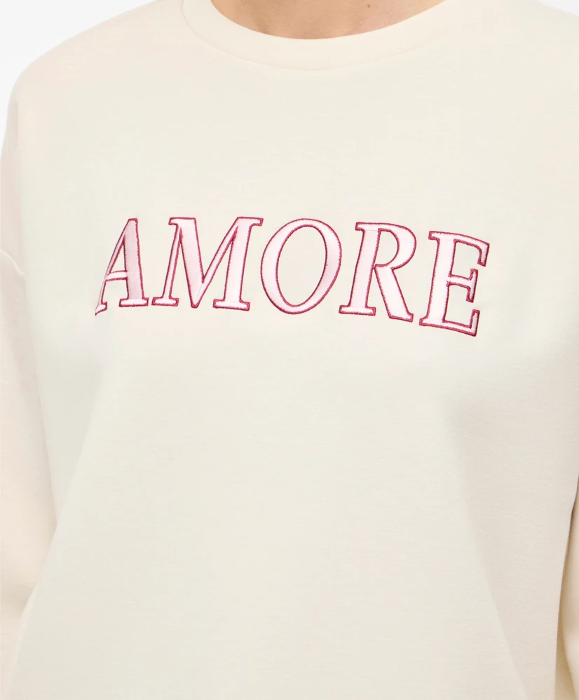 VILA Sweatshirt Reflect Love