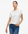 VILA T-shirt Ellette Satin