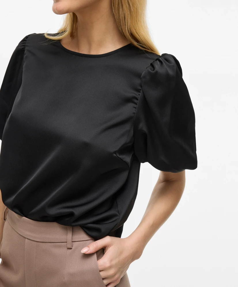 VILA Top Ellette Satin
