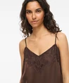 VILA Top Singlet Lea Lace