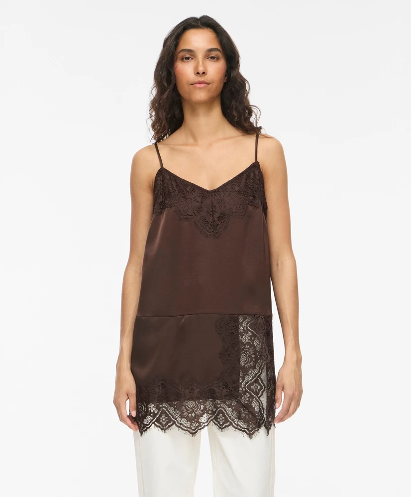 VILA Top Singlet Lea Lace