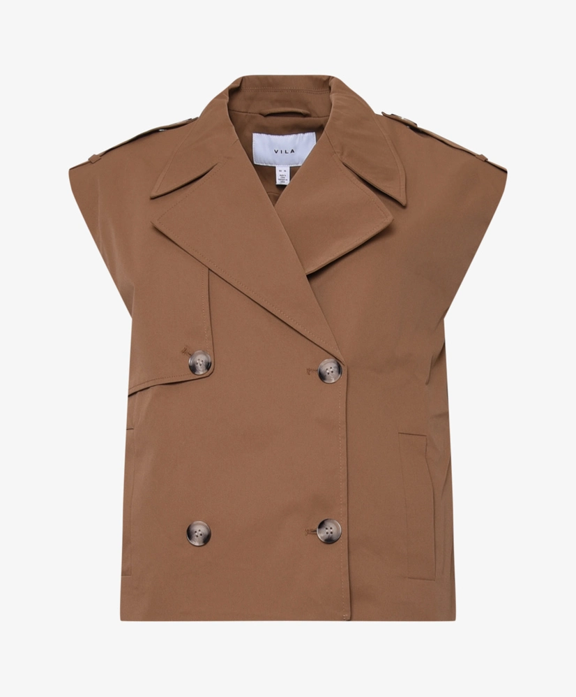 VILA Trench Gilet Emelie