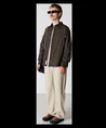 Woodbird Broek Linnen Eik