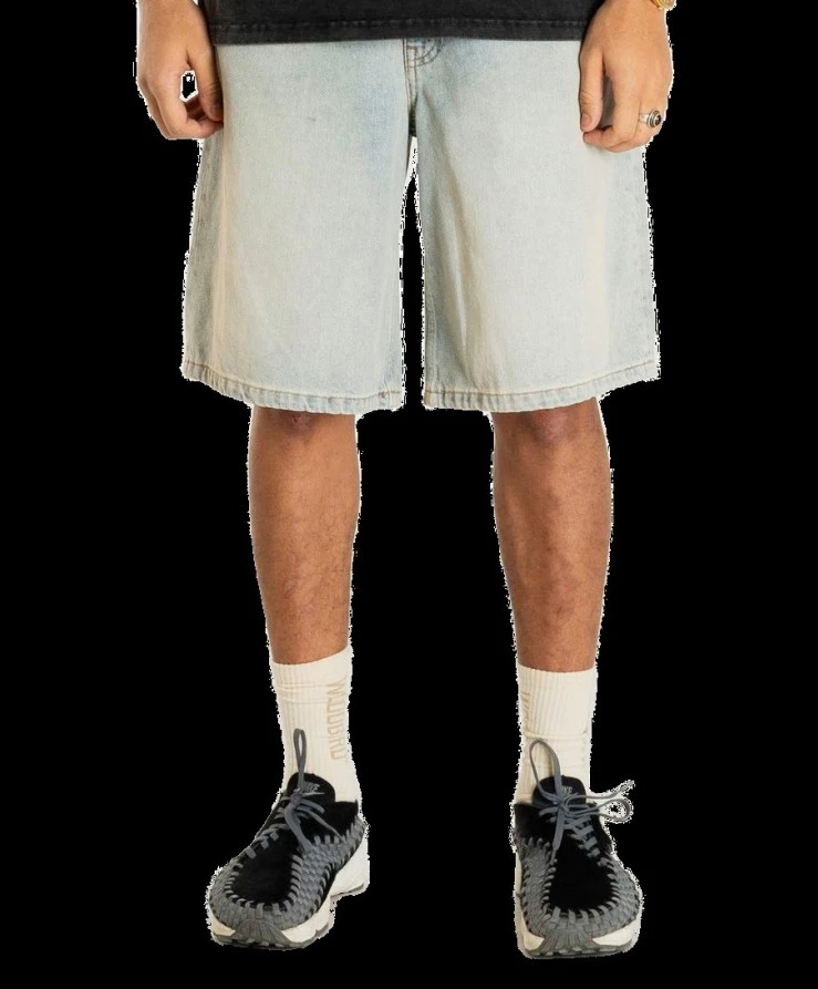 Woodbird Jeans Bermuda Leroy Dawn