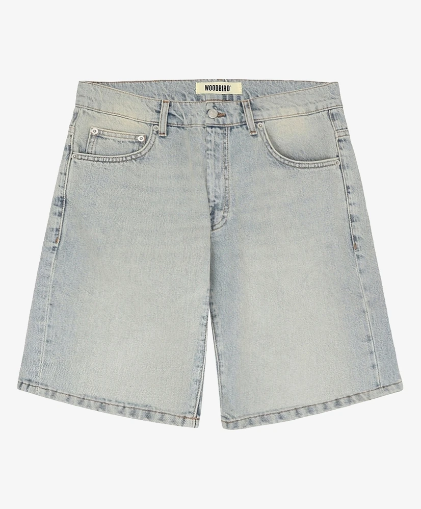 Woodbird Jeans Bermuda Leroy Dawn