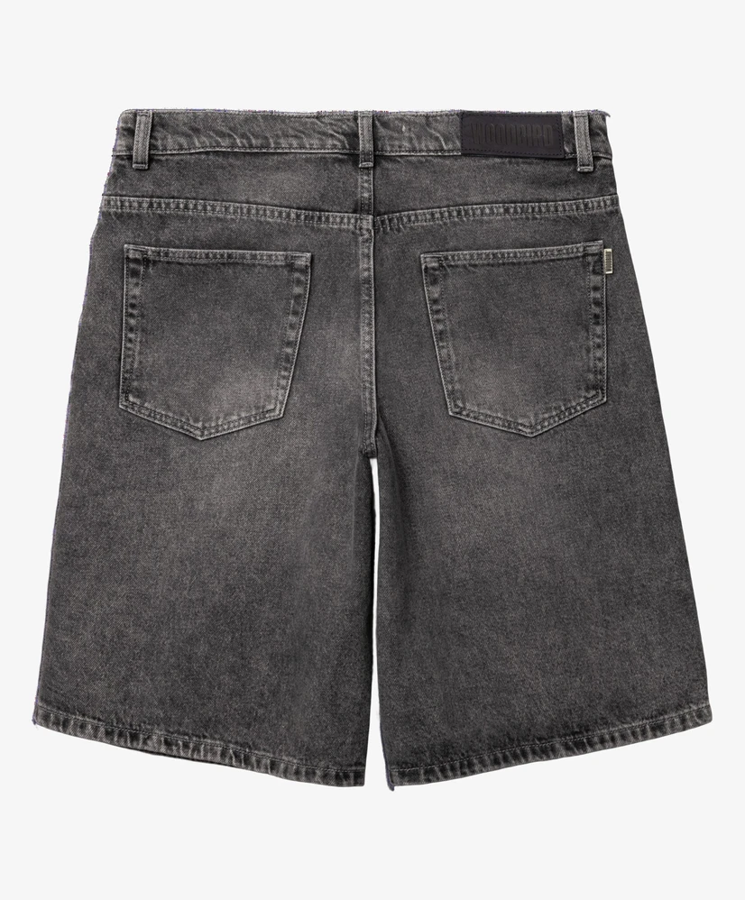 Woodbird Jeans Bermuda Rami Grey