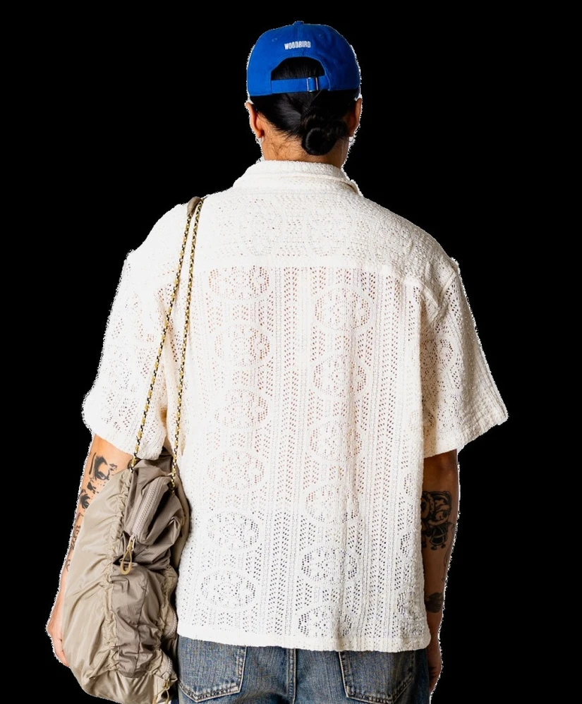 Woodbird Overhemd Wang Knit