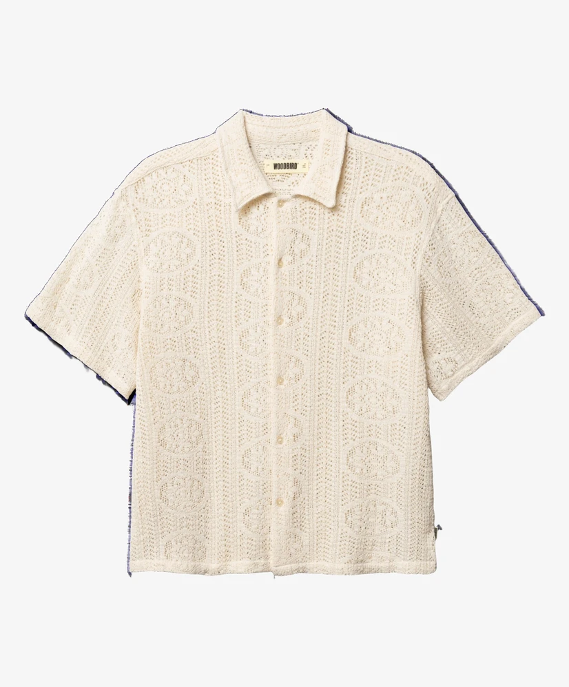 Woodbird Overhemd Wang Knit