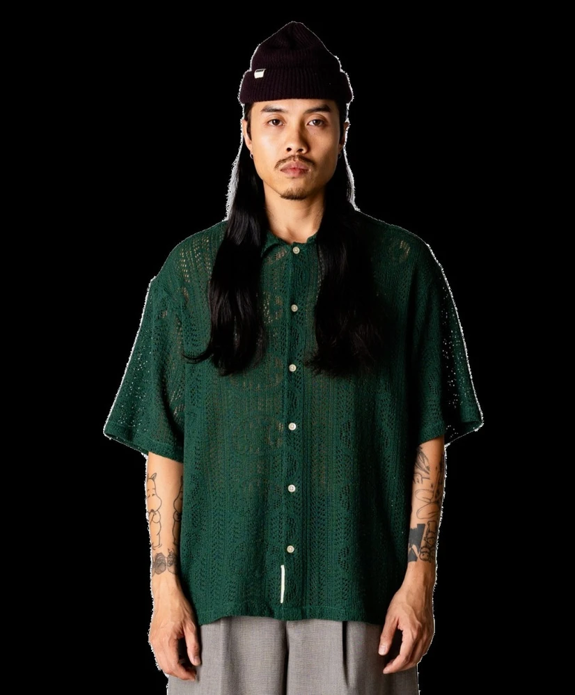 Woodbird Overhemd Wang Knit