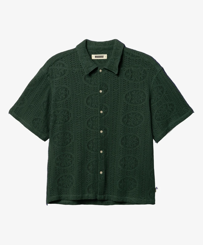 Woodbird Overhemd Wang Knit