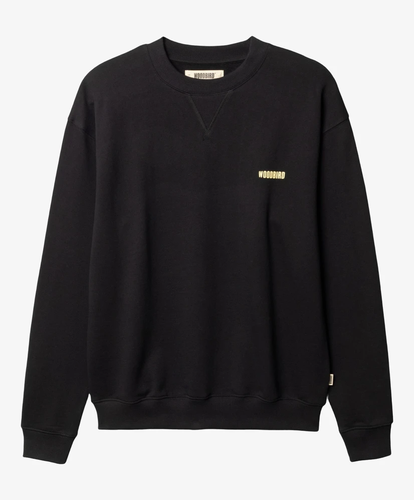 Woodbird Sweater Cane Sea