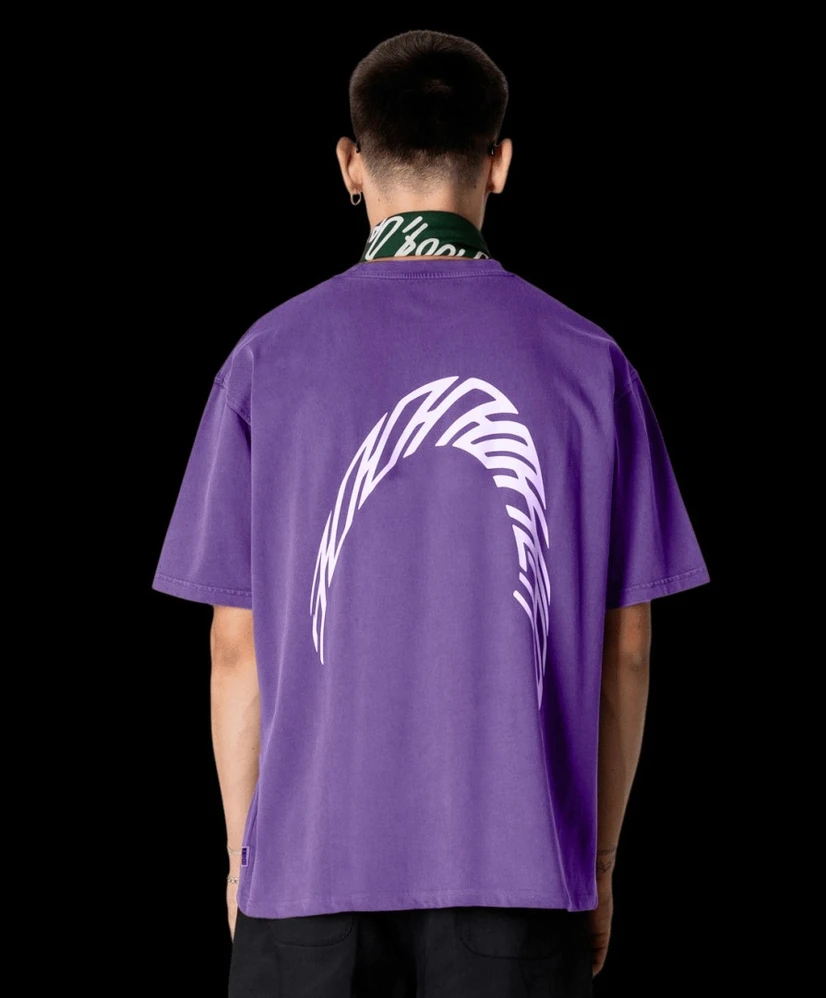 Woodbird T-shirt Baine Warp Acid