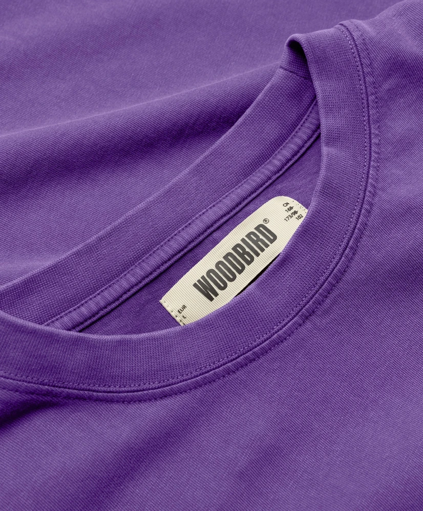 Woodbird T-shirt Baine Warp Acid