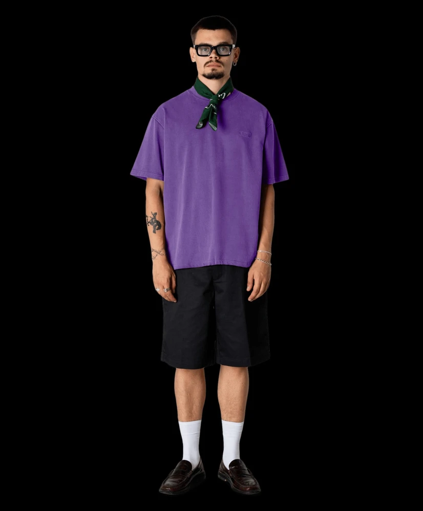 Woodbird T-shirt Baine Warp Acid