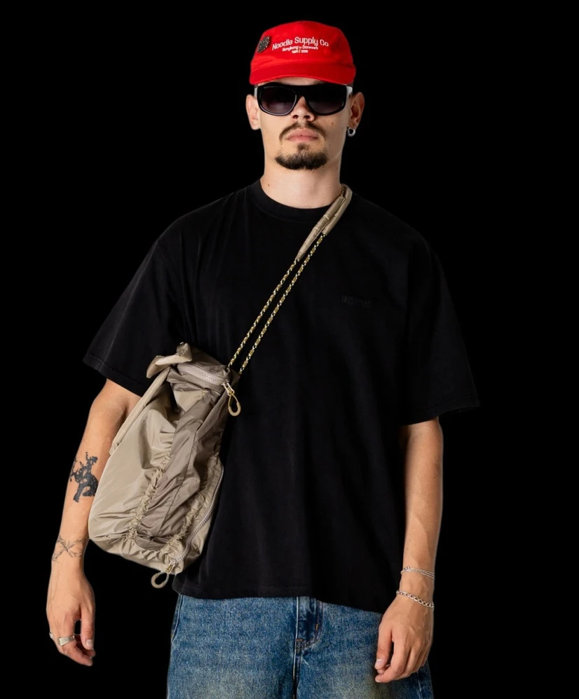 Woodbird T-shirt Baine Warp Acid