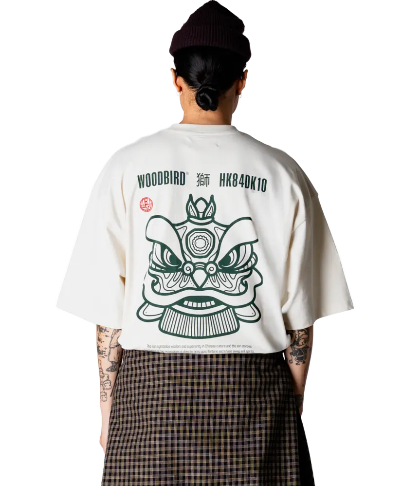 Woodbird T-shirt Lion